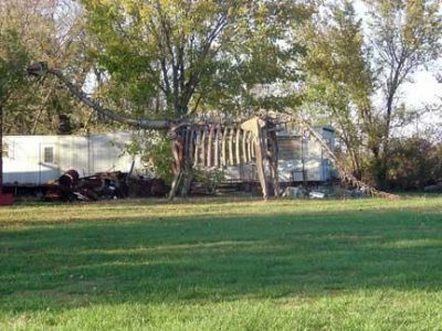 Dinosaurs Invade Kansas - Hometown Jurassic Park Image
